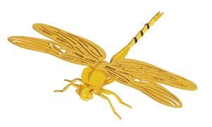 Produktbild: 3D Papiermodell. Libelle