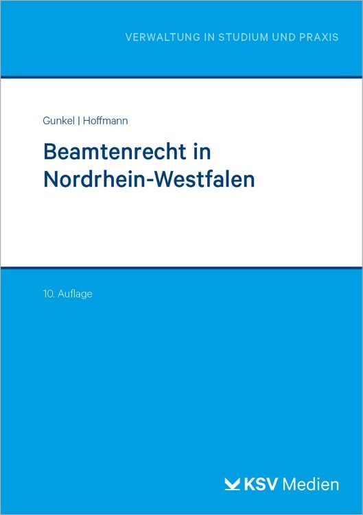Produktbild: Beamtenrecht in Nordrhein-Westfalen