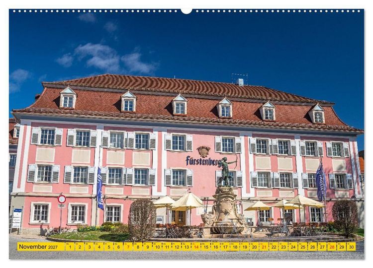 Produktbild: Donaueschingen (Wandkalender 2027 DIN A2 quer), CALVENDO Monatskalender