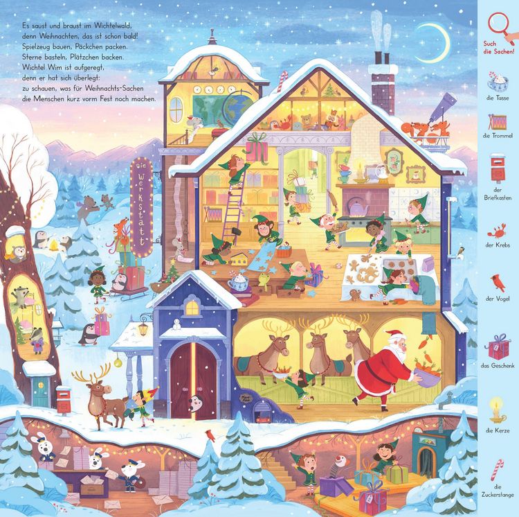Produktbild: Wimmelige Weihnachten mit Wichtel Wim