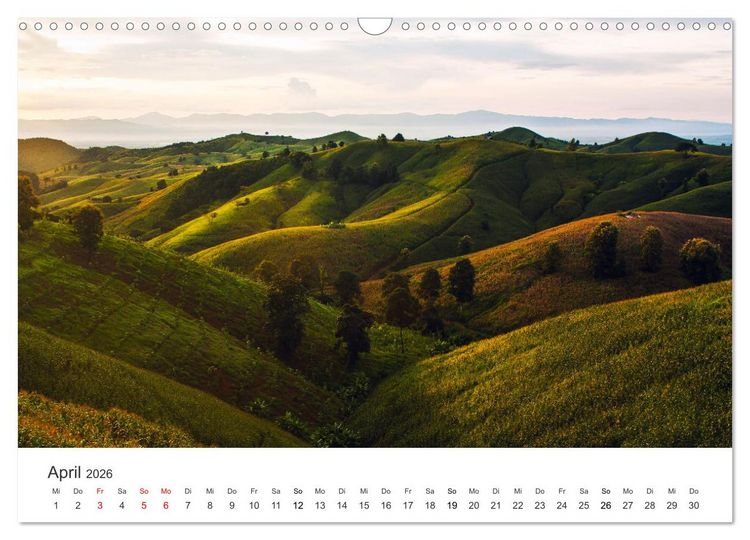 Produktbild: Thailand - Das Land des L&auml;chelns. (Wandkalender 2026 DIN A3 quer), CALVENDO Monatskalender