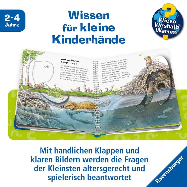 Produktbild: Wieso? Weshalb? Warum? junior, Band 46 - Wo die Tiere wohnen