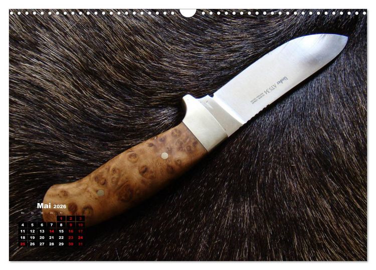 Produktbild: Messer - Leidenschaft in Stahl (Wandkalender 2026 DIN A3 quer), CALVENDO Monatskalender