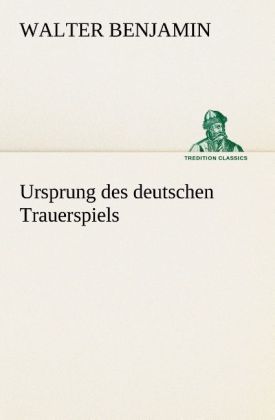 Produktbild: Ursprung des deutschen Trauerspiels