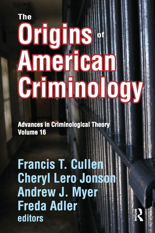 Produktbild: The Origins of American Criminology