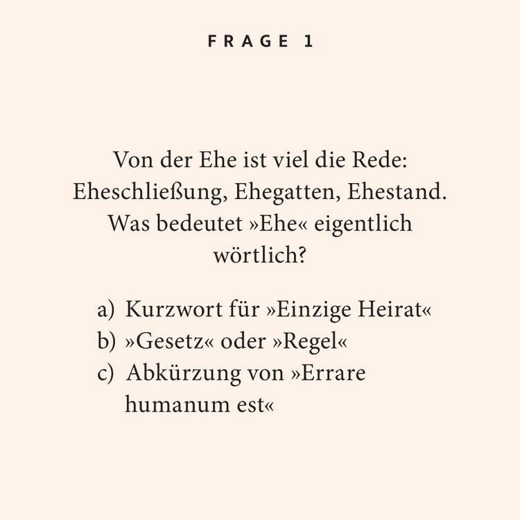 Produktbild: Hochzeit. Das Quiz