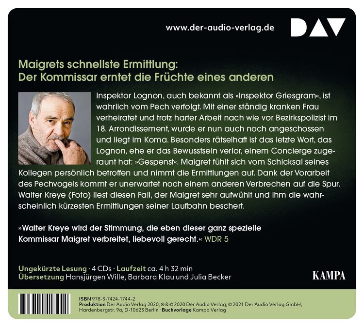 Produktbild: Maigret und das Gespenst