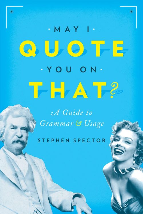 Produktbild: May I Quote You on That?