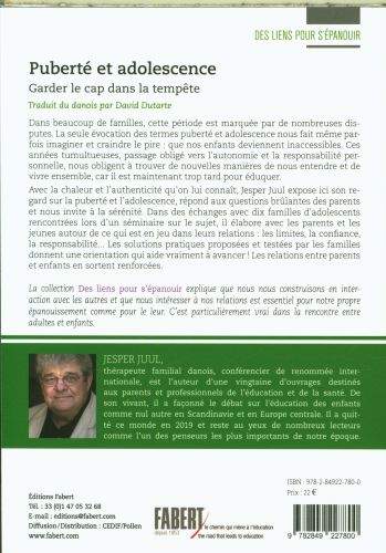Produktbild: Pubert&eacute; et adolescence : garder le cap dans la temp&ecirc;te