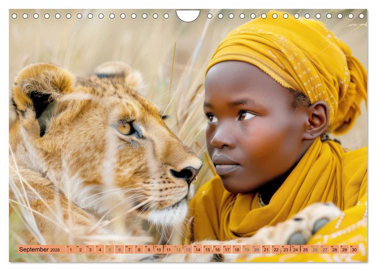 Produktbild: Afrikas urt&uuml;mliche Sch&ouml;nheit (Wandkalender 2026 DIN A4 quer), CALVENDO Monatskalender