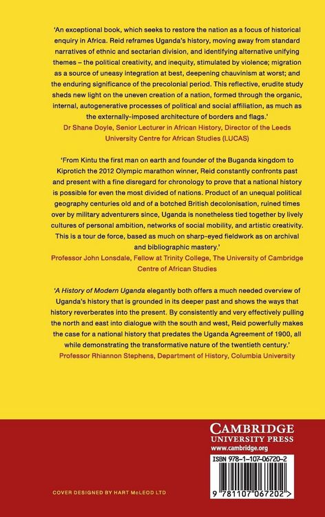 Produktbild: A History of Modern Uganda