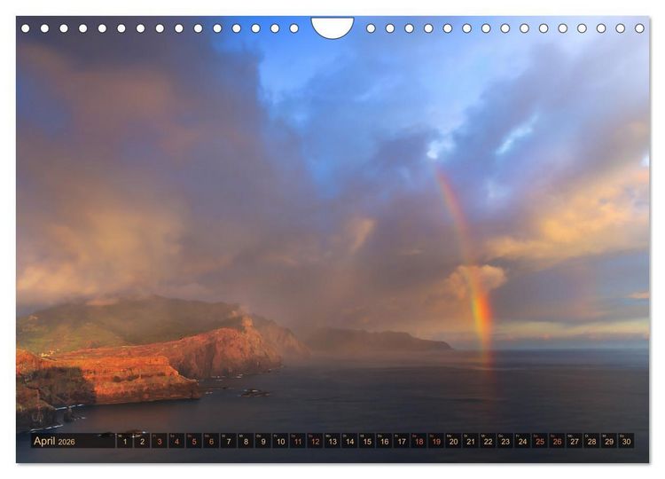 Produktbild: Madeira, Insel zwischen Himmel und Meer (Wandkalender 2026 DIN A4 quer), CALVENDO Monatskalender