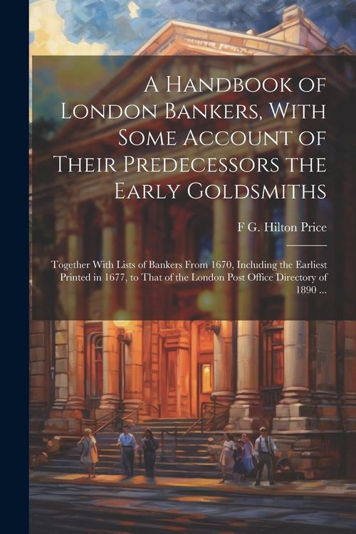 Produktbild: A Handbook of London Bankers, With Some Account of Their Predecessors the Early Goldsmiths