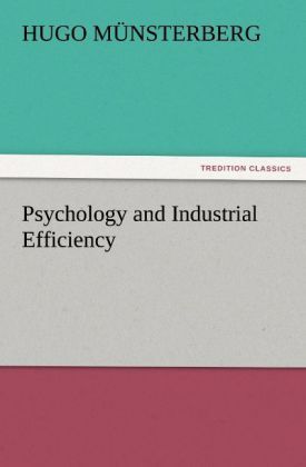 Produktbild: Psychology and Industrial Efficiency