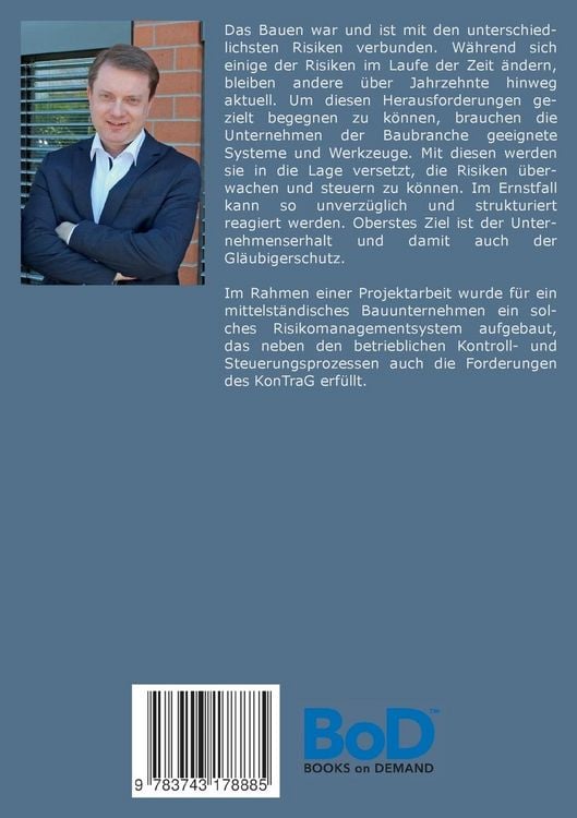 Produktbild: Entwicklung eines Risikomanagementsystems f&uuml;r ein Bauunternehmen
