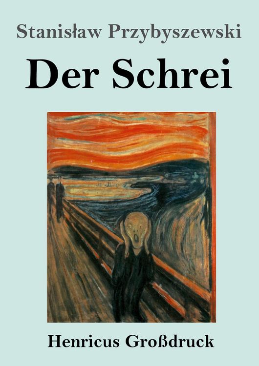 Produktbild: Der Schrei (Gro&szlig;druck)
