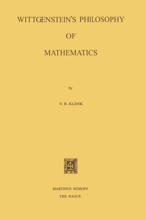 Produktbild: Wittgenstein&rsquo;s Philosophy of Mathematics