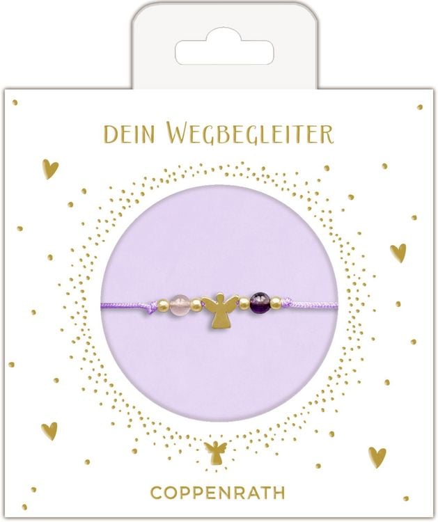 Produktbild: Armband - Perlenarmband mit Engelanh&auml;nger