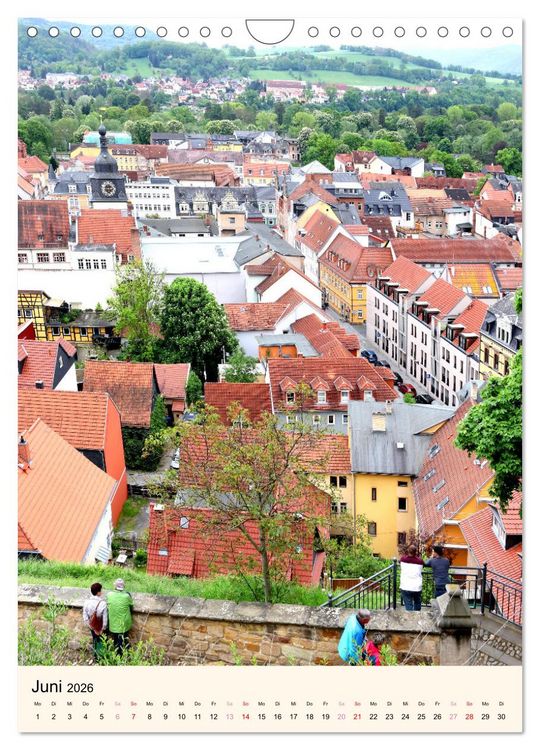 Produktbild: Rudolstadt - Ein Spaziergang (Wandkalender 2026 DIN A4 hoch), CALVENDO Monatskalender