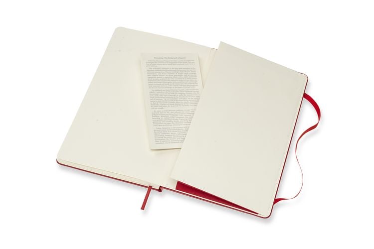 Produktbild: Moleskine Notizbuch Large/A5, Punktraster, Hard Cover, Scharlachrot