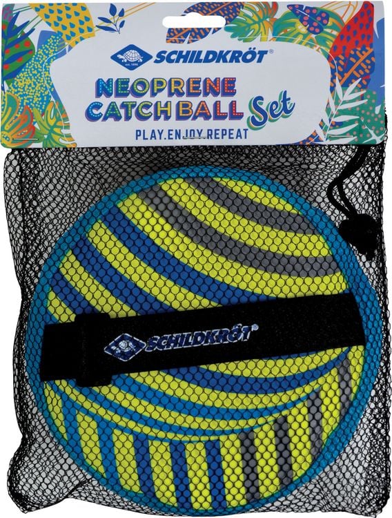 Produktbild: Schildkr&ouml;t 970146 - Neopren Catch Ball Set, Klettball-Set, 3-teilig