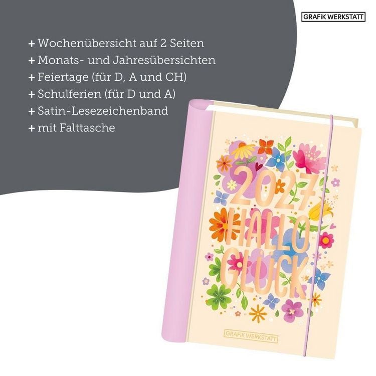 Produktbild: Terminplaner 2027 Hallo Gl&uuml;ck