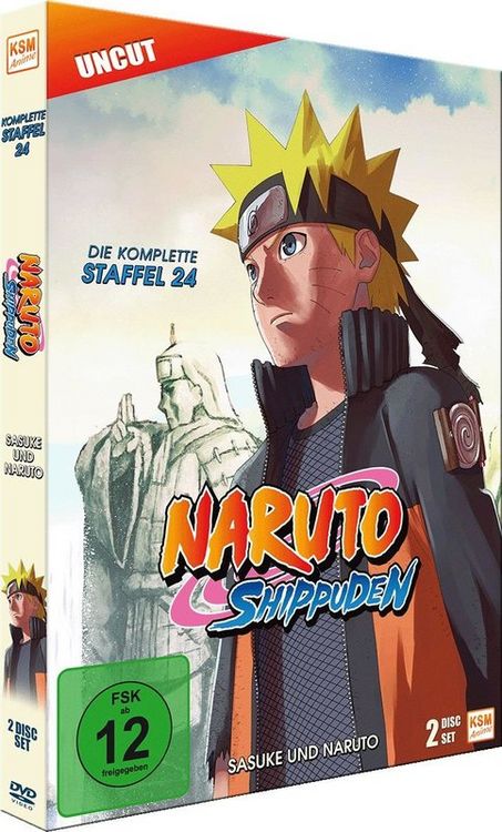 Produktbild: Naruto Shippuden - Staffel 24: Sasuke und Naruto (Folgen 690-699) [2 DVDs]