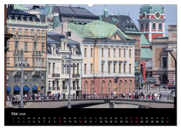 Produktbild: Wundersch&ouml;nes Schweden (hochwertiger Premium Wandkalender 2026 DIN A2 quer), Kunstdruck in Hochglanz