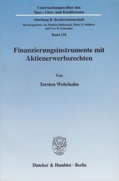 Produktbild: Finanzierungsinstrumente mit Aktienerwerbsrechten.