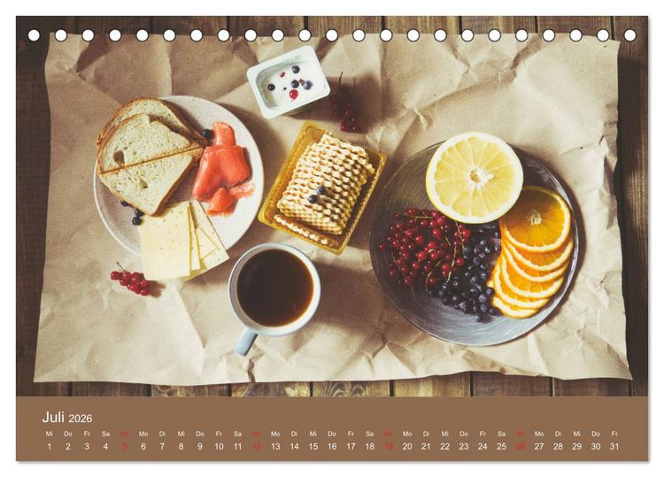 Produktbild: I Love Coffee - Dein Kaffeekalender f&uuml;r Geniesser des schwarzen Goldes (Tischkalender 2026 DIN A5 quer), CALVENDO Monatskalender