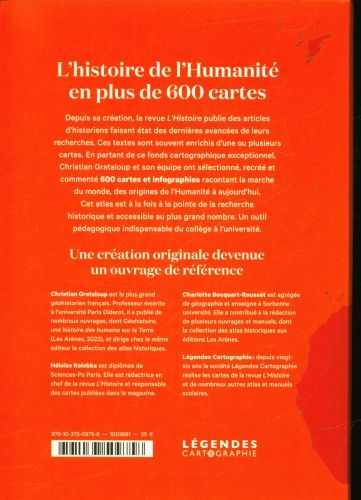Produktbild: Atlas historique mondial