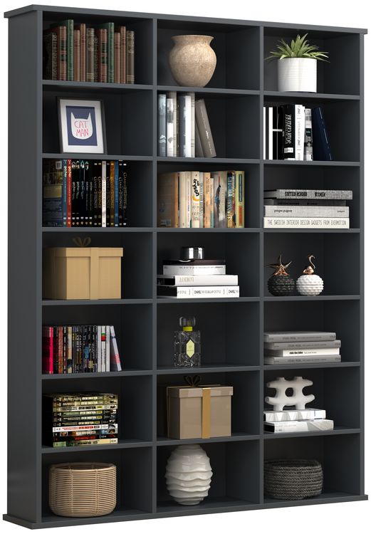 Produktbild: Holz CD DVD Standregal B&uuml;cherregal Regal Megosa M