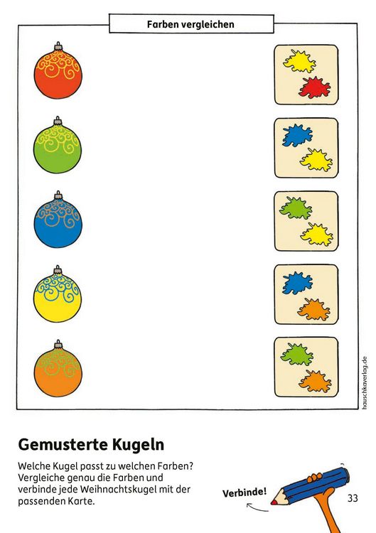 Produktbild: Weihnachtsr&auml;tsel &ndash; Kunterbunter Kindergartenblock ab 4 Jahre