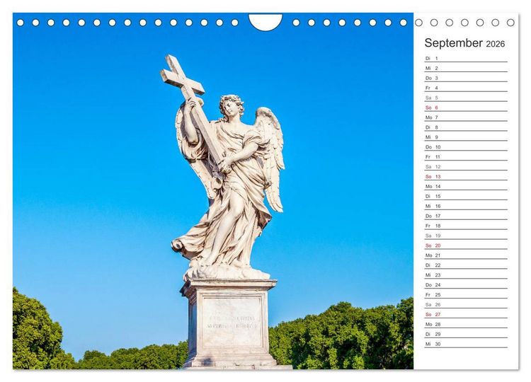 Produktbild: ROM - Ein Spaziergang durch die Geschichte (Wandkalender 2026 DIN A4 quer), CALVENDO Monatskalender