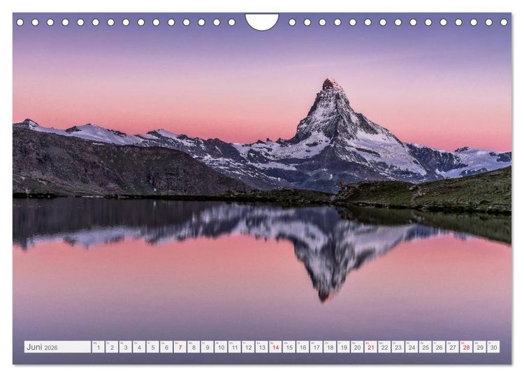 Produktbild: Faszinierende Bergwelten (Wandkalender 2026 DIN A4 quer), CALVENDO Monatskalender