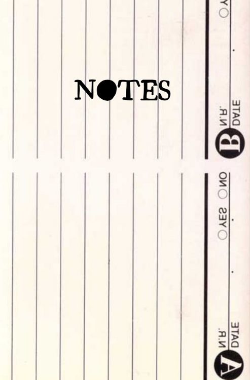 Produktbild: Notizbuch Retro Style Music Tape Oldschool Notebook Blank