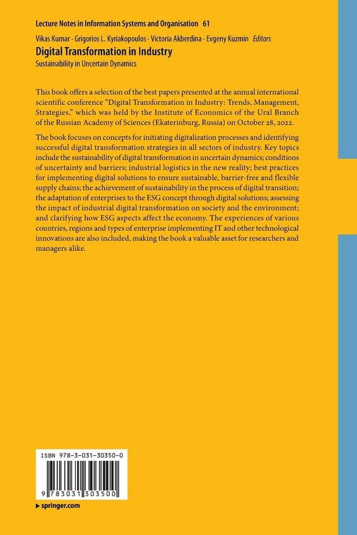 Produktbild: Digital Transformation in Industry
