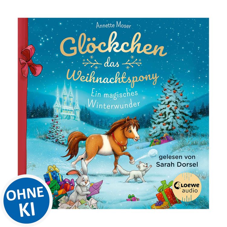 Produktbild: Gl&ouml;ckchen, das Weihnachtspony - Ein magisches Winterwunder