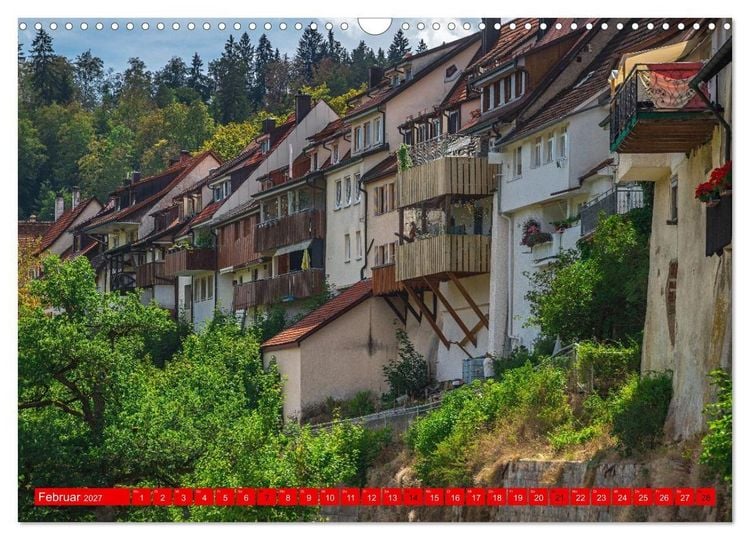 Produktbild: M&uuml;hlheim an der Donau (Wandkalender 2027 DIN A3 quer), CALVENDO Monatskalender