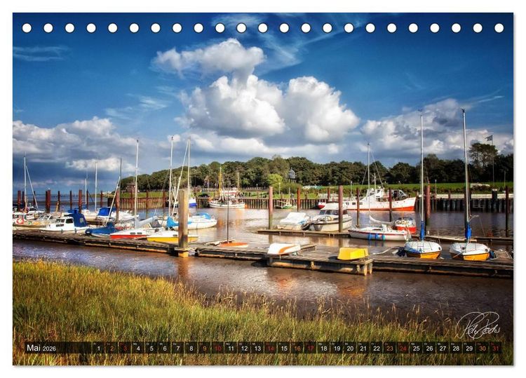 Produktbild: Friesland - Nordseebad Dangast / CH-Version (Tischkalender 2026 DIN A5 quer), CALVENDO Monatskalender