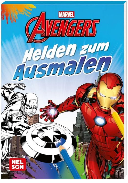 Produktbild: Marvel Avengers: Helden zum Ausmalen