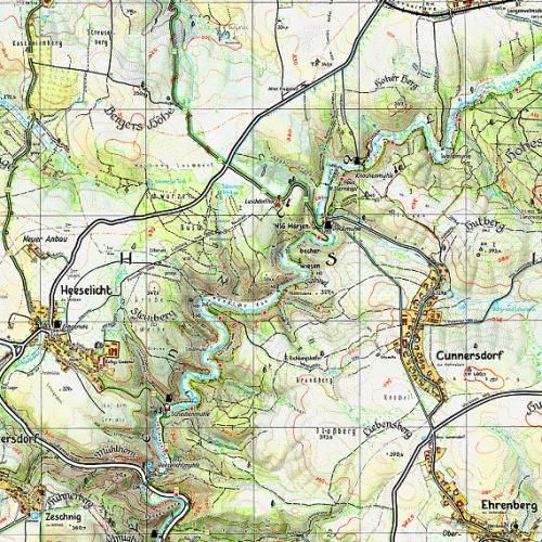 Produktbild: Stolpen und das Stolpner Land 1:20000
