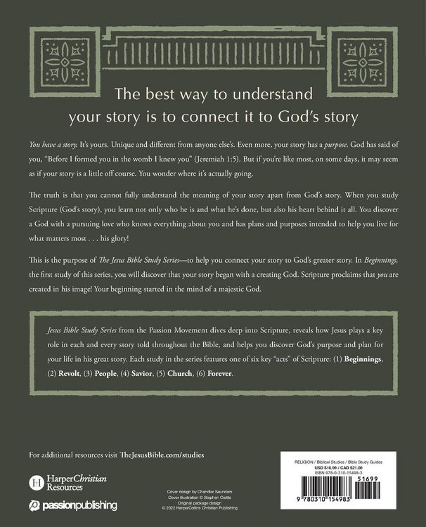 Produktbild: The Beginnings Bible Study Guide