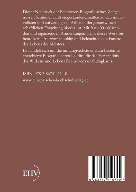 Produktbild: Beethoven-Biografie