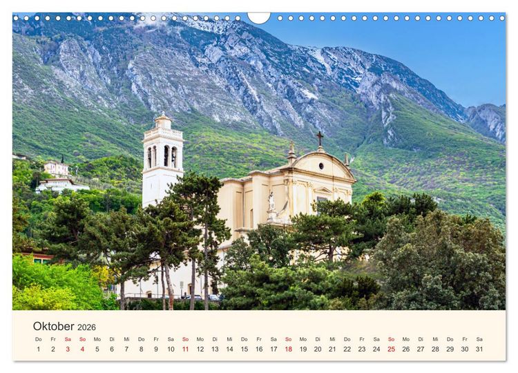 Produktbild: Wanderreise Gardasee (Wandkalender 2026 DIN A3 quer), CALVENDO Monatskalender