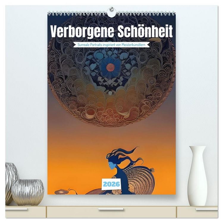 Produktbild: Verborgene Sch&ouml;nheit (hochwertiger Premium Wandkalender 2026 DIN A2 hoch), Kunstdruck in Hochglanz