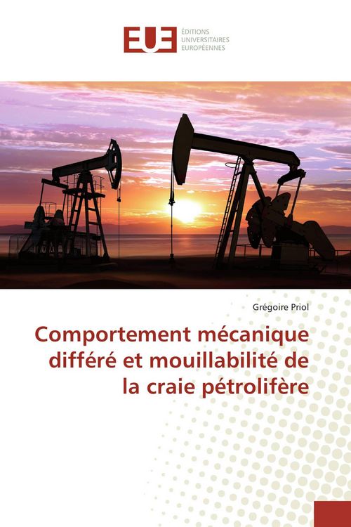 Produktbild: Comportement m&eacute;canique diff&eacute;r&eacute; et mouillabilit&eacute; de la craie p&eacute;trolif&egrave;re
