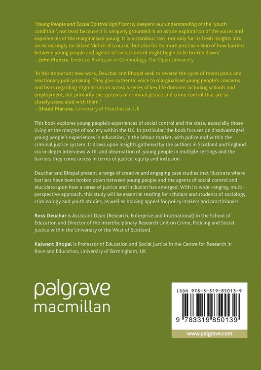 Produktbild: Young People and Social Control