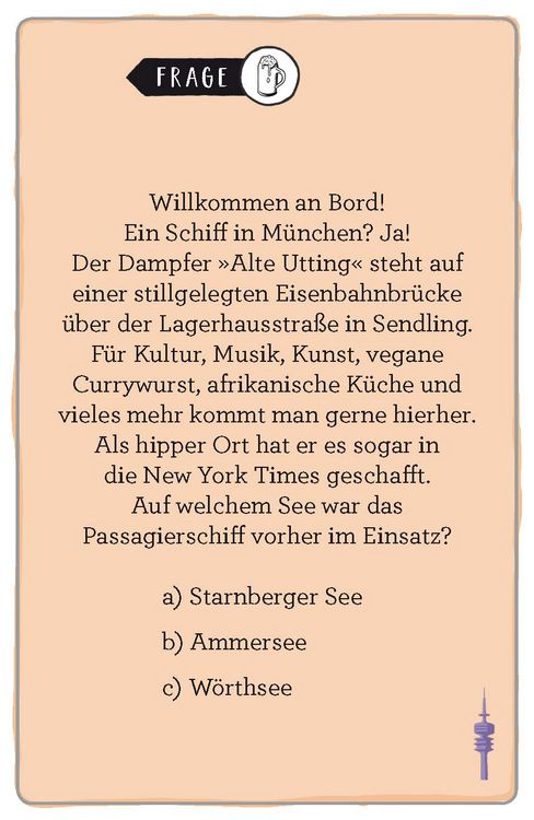 Produktbild: M&uuml;nchen. Das Heimat-Quiz