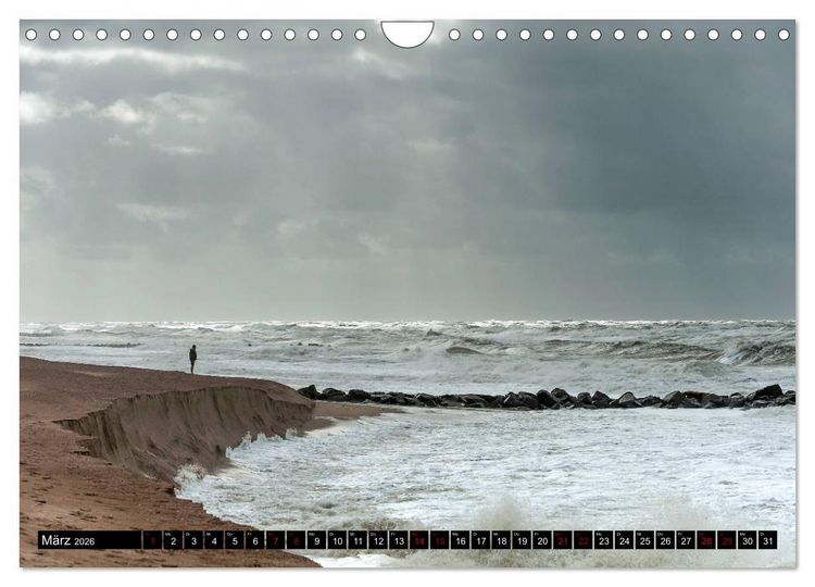 Produktbild: D&auml;nemark zwischen Nordsee und Limfjord (Wandkalender 2026 DIN A4 quer), CALVENDO Monatskalender